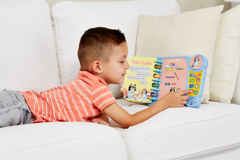 Vtech Bluey's Book of Games, Learning SPACE