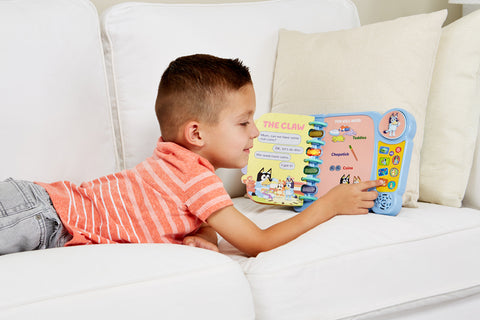 Vtech Bluey's Book of Games, Learning SPACE