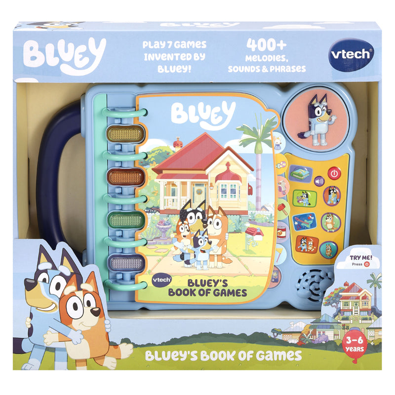 Vtech Bluey's Book of Games, Learning SPACE