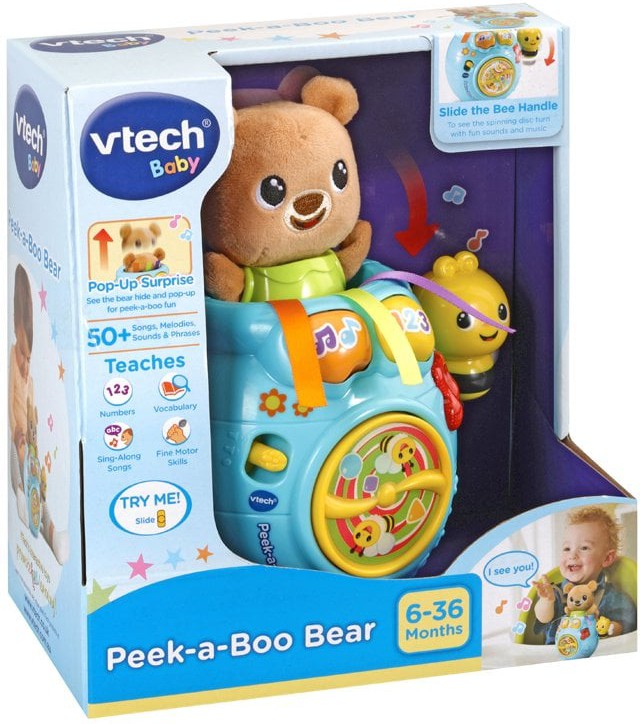 Vtech Peek-a-Boo Bear, Learning SPACE