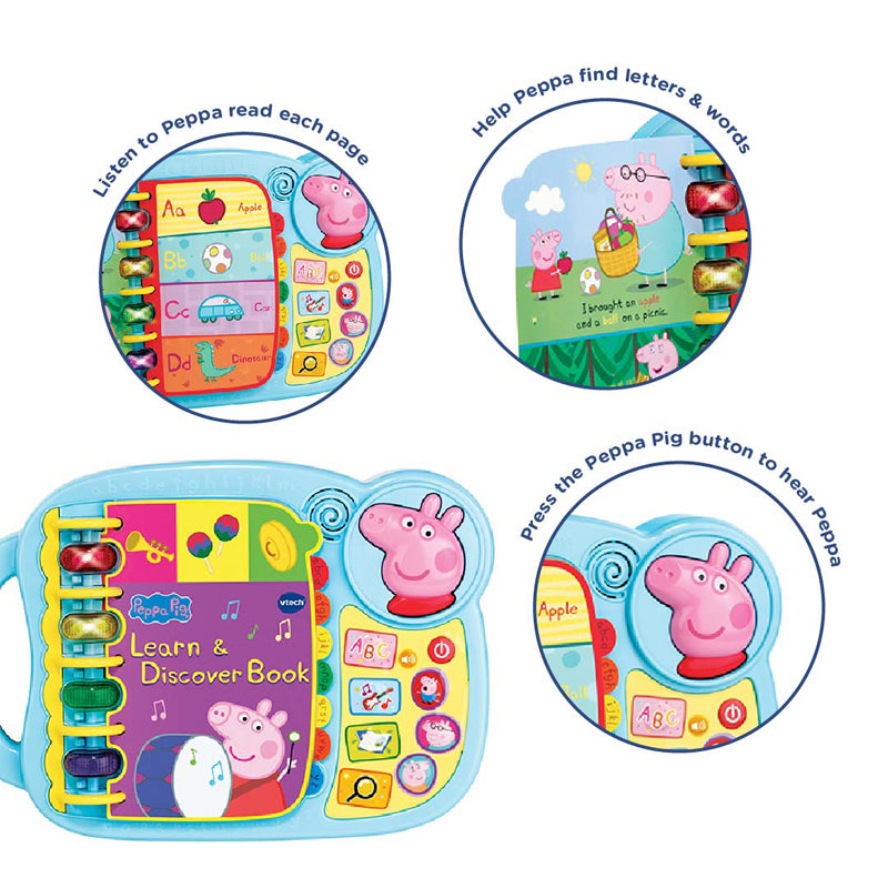 Vtech Peppa Pig: Learn & Discover Book, Learning SPACE