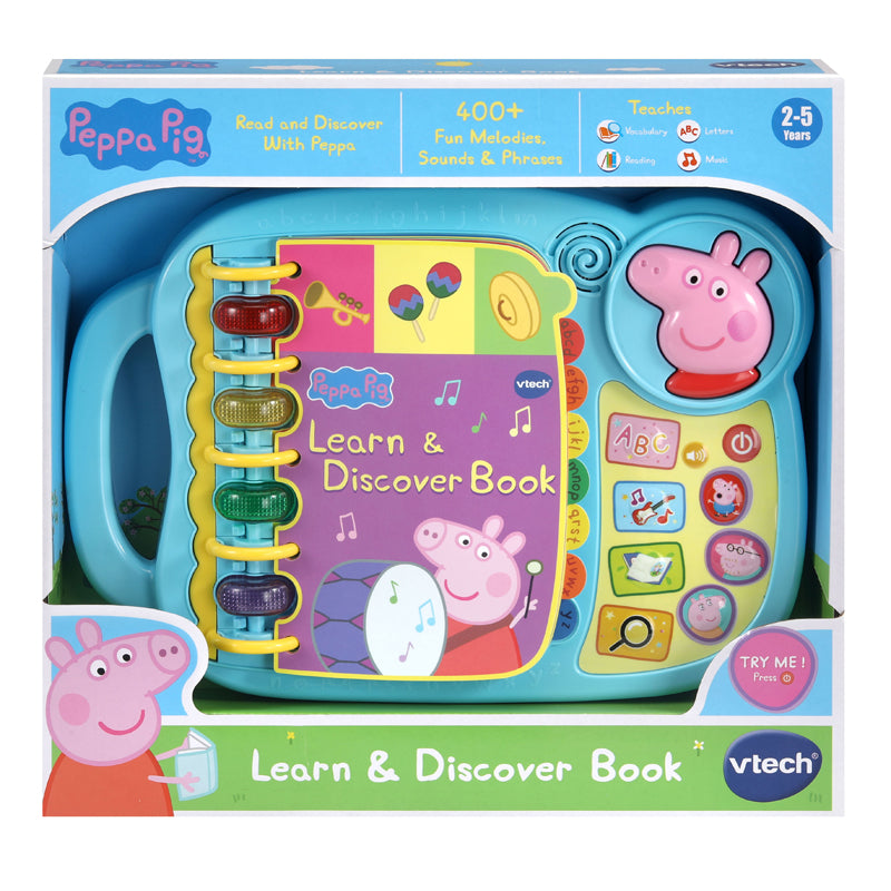 Vtech Peppa Pig: Learn & Discover Book, Learning SPACE