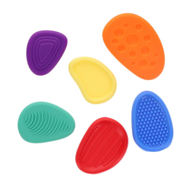 Sensory Worry Stones Pack of 6, Sensory toy Learning SPACE