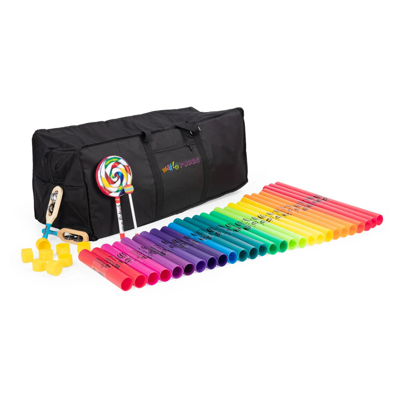 Wak-a-Tubes 30 Player Classroom Pack, Musical Toys Learning SPACE