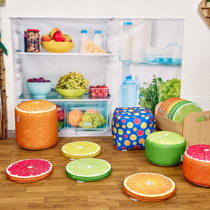 Wall Hanging Fridge Backdrop, Learning SPACE