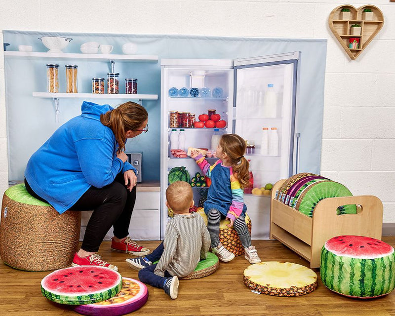 Wall Hanging Kitchen Backdrop, Learning SPACE