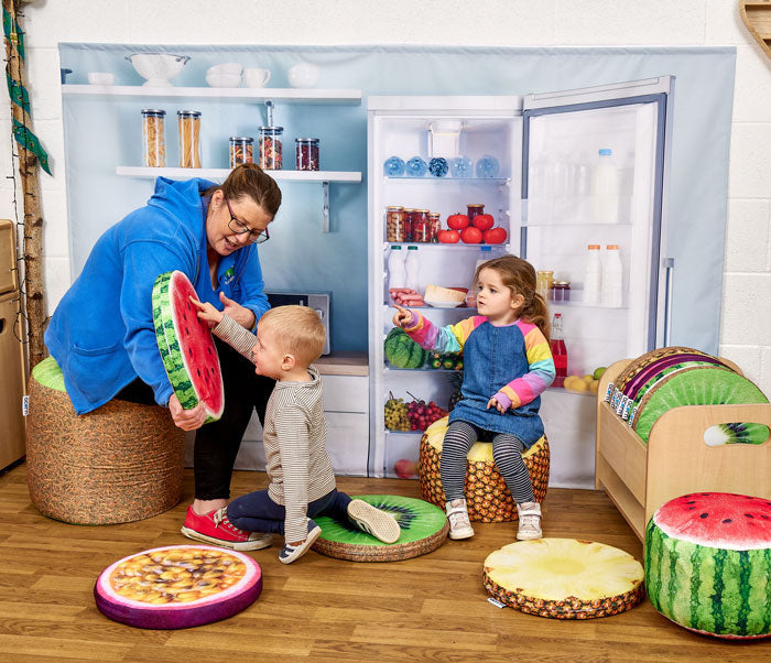 Wall Hanging Kitchen Backdrop, Learning SPACE