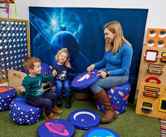 Wall Hanging Planet Backdrop, Learning SPACE