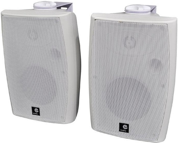 Wall Mounted Speakers With Bluetooth & Aux Input, White Learning SPACE