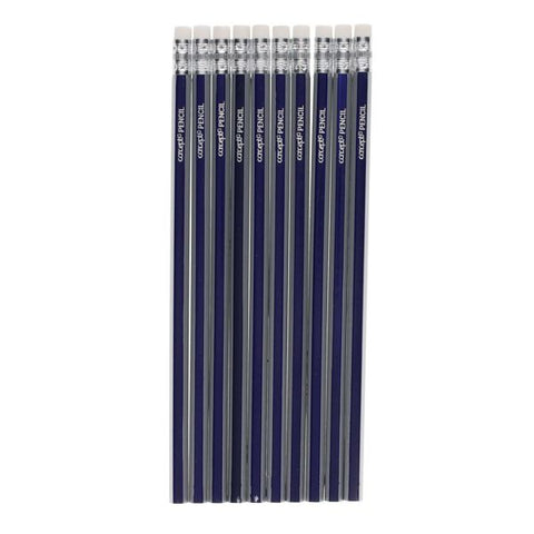 Wallet of 10 HB Rubber Tipped Pencils by Proscribe-Pens & Pencils,Stationery-Learning SPACE