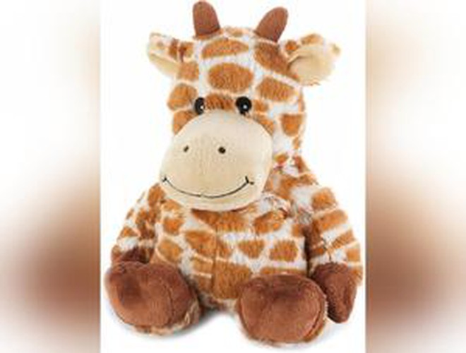Warmies® Giraffe | Heatable Sensory Toy for Comfort, Stuffed Toys Learning SPACE
