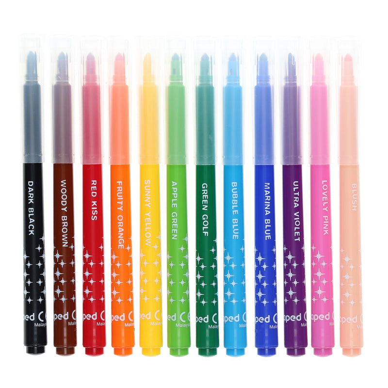 Washable Markers X 144 School Pack, Learning SPACE
