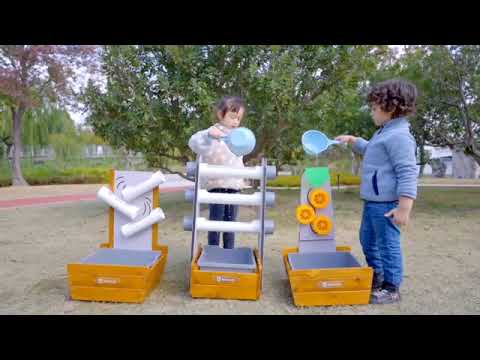 Water Play Set - Complete-Garden Game,Messy Play,Nature Learning Environment,Outdoor Sand & Water Play,Sensory Garden,Water & Sand Toys-Learning SPACE