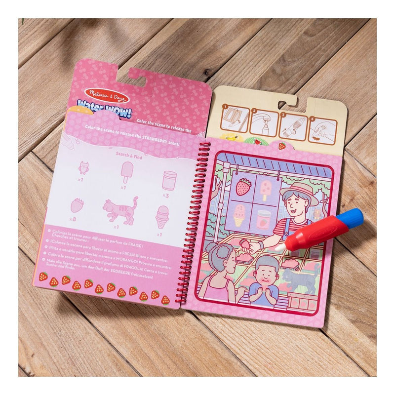 Water Wow! Fruit Scented Water Colouring Pad, Learning SPACE