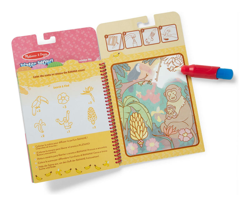 Water Wow! Fruit Scented Water Colouring Pad, Learning SPACE