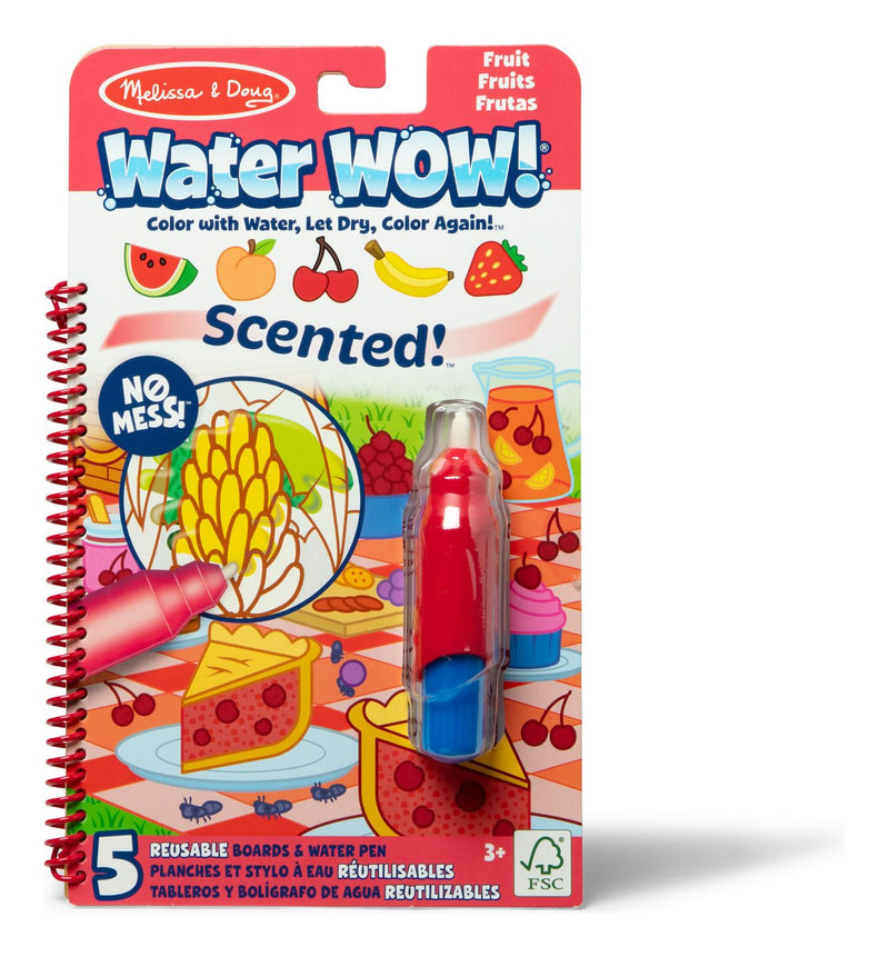 Water Wow! Fruit Scented Water Colouring Pad, Learning SPACE