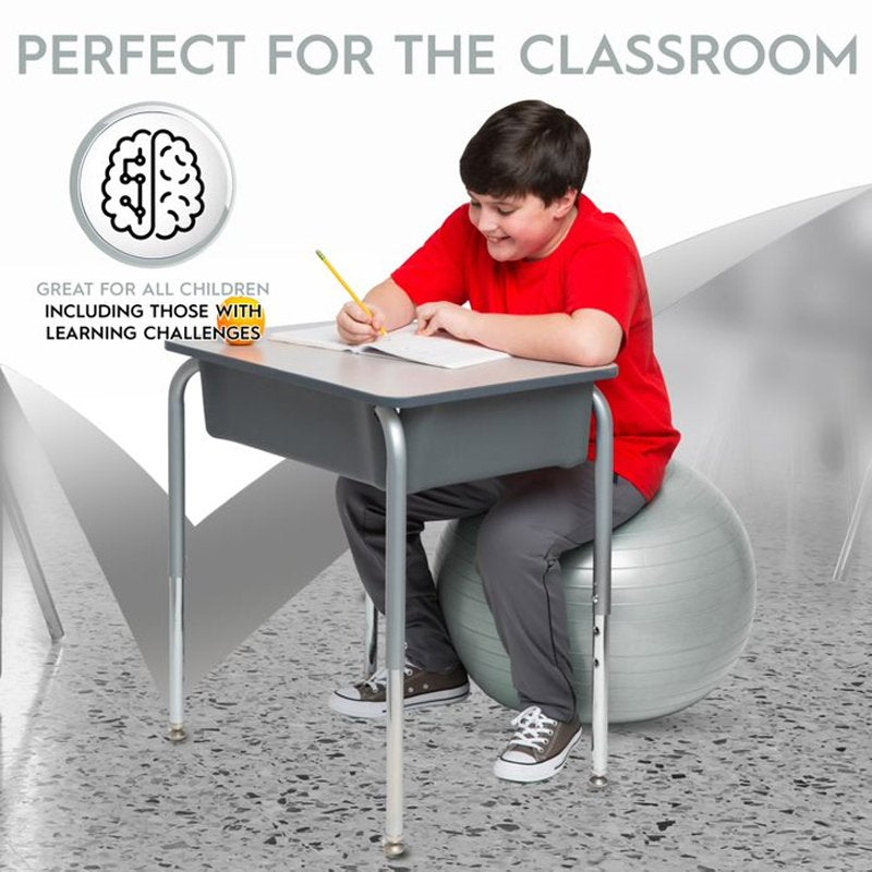 Weighted Ball Seat - 55cm Silver - By Bouncyband®, Learning SPACE