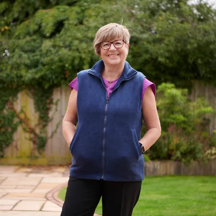Weighted Fleece Waistcoat - Adult, Learning SPACE