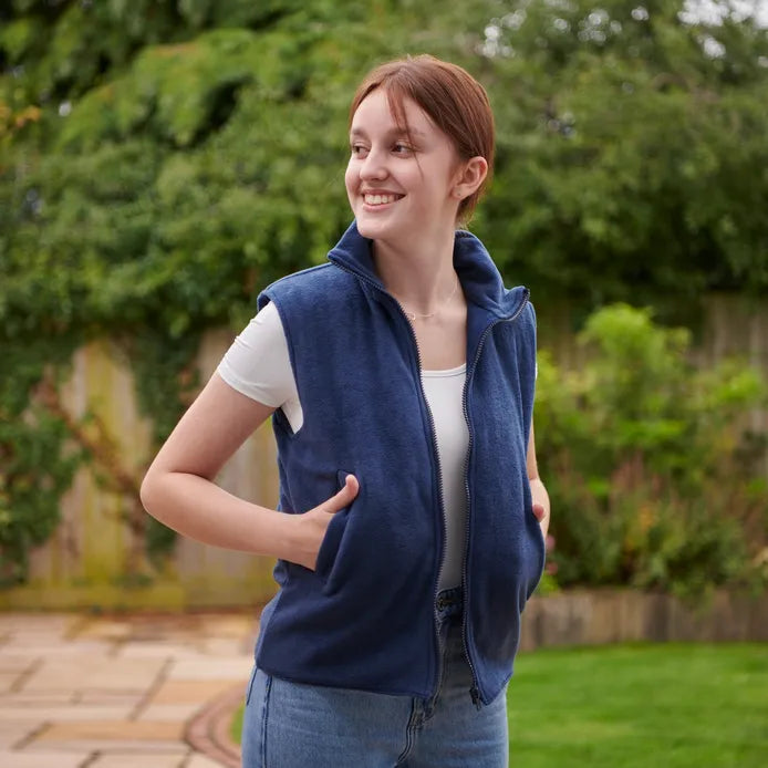 Weighted Fleece Waistcoat - Adult, Learning SPACE