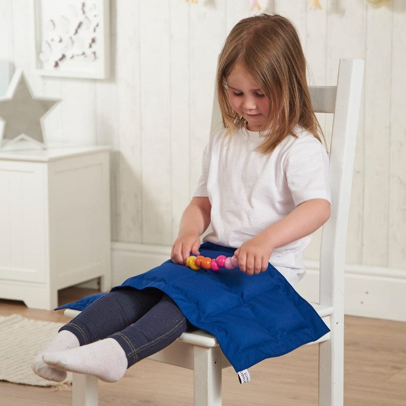 Weighted Lap Pad (Blue) 1kg & 2kg, VAT Exempt 1kg Learning SPACE