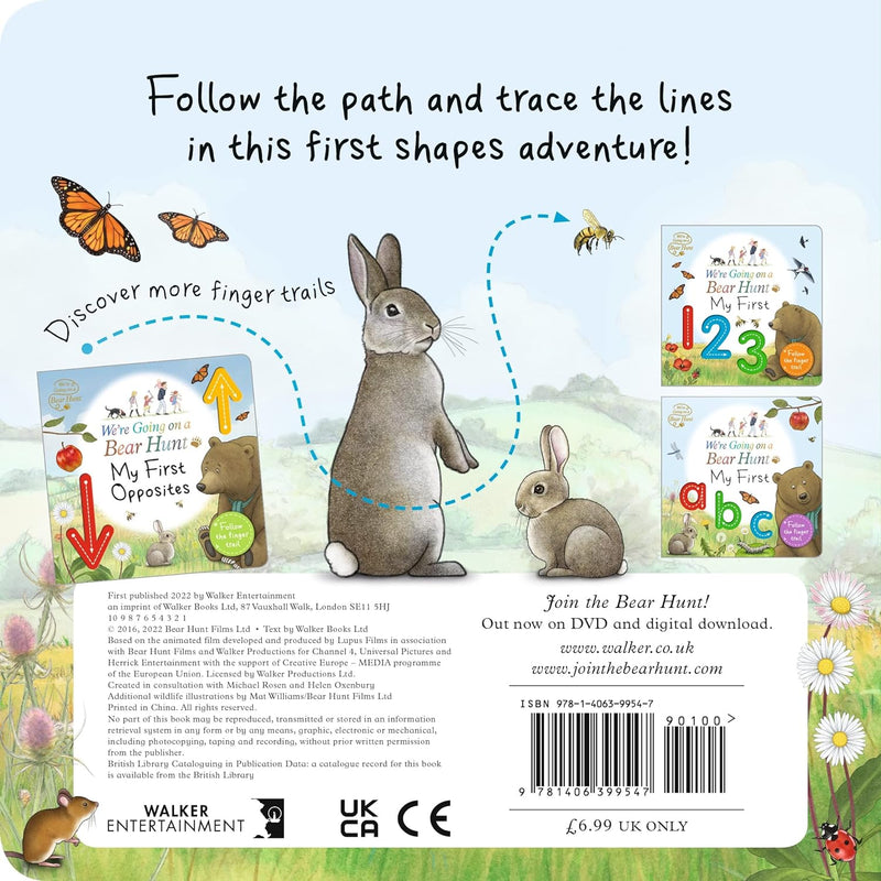 We're Going on a Bear Hunt: My First Shapes Board Book, Learning SPACE