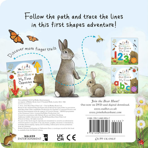 We're Going on a Bear Hunt: My First Shapes Board Book, Learning SPACE