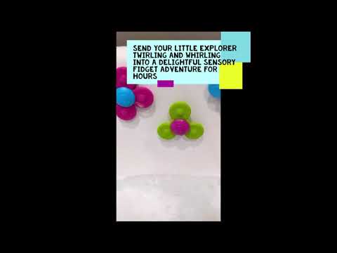 Whirly Squigz - Teething and Fidget Toy, Learning SPACE