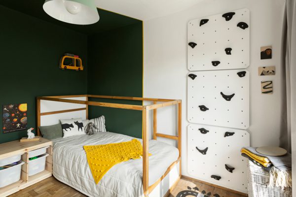 White 3 Part Indoor Climbing Wall, Learning SPACE