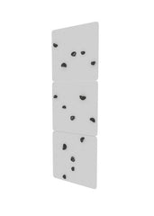 White 3 Part Indoor Climbing Wall-ADD/ADHD,Additional Need,Balancing Equipment,Gross Motor and Balance Skills,Helps With,Neuro Diversity,Sensory Climbing Equipment,Strength & Co-Ordination-Black-CWWGWHITEBLACK-Learning SPACE