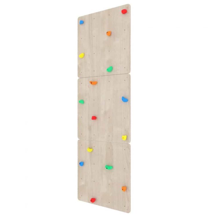 White 3 Part Indoor Climbing Wall, Learning SPACE