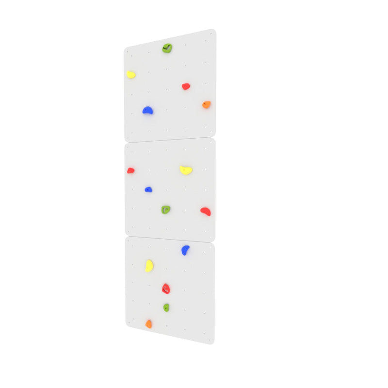 White 3 Part Indoor Climbing Wall, Colourful Learning SPACE