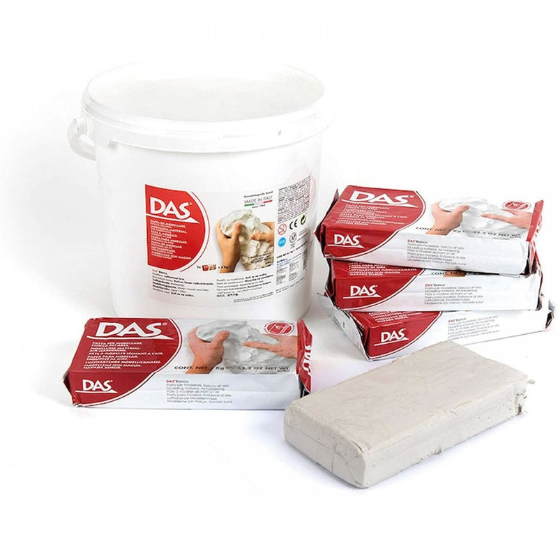 White Air Hardening Modelling Clay Large Class Packs, 5kg Learning SPACE