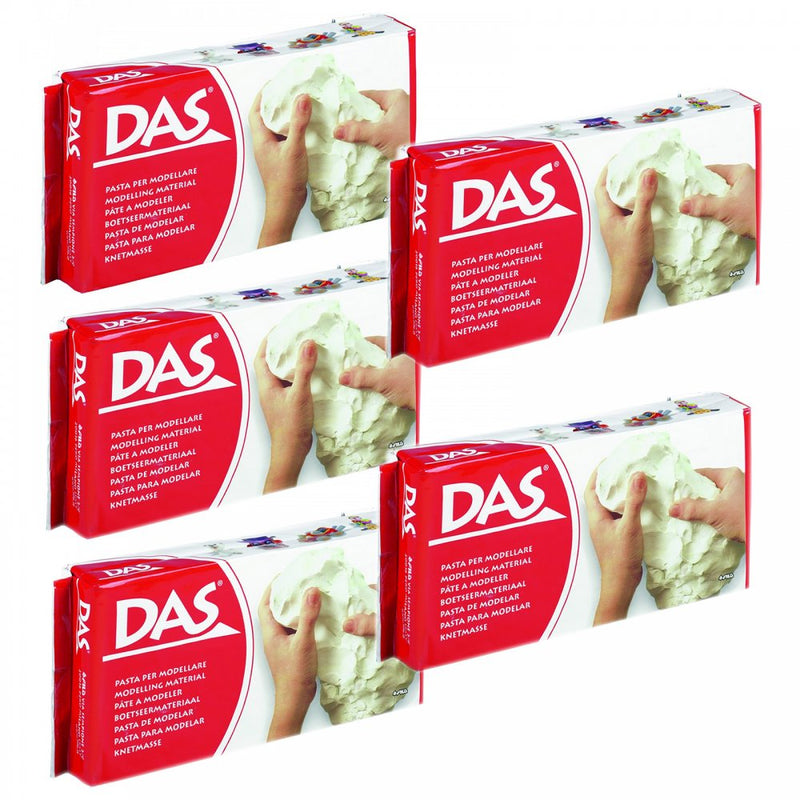 White Air Hardening Modelling Clay School Pack - 2500g, Learning SPACE