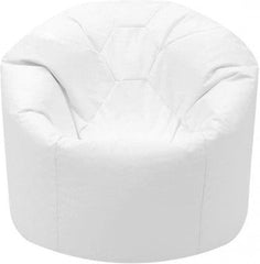 White UV Reactive Bean Bag-Bean Bags,Bean Bags & Cushions,Eden Learning Spaces,Nurture Room,Proprioceptive,Stock,UV Reactive,Wellbeing Furniture-Learning SPACE