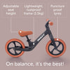 Whizz Balance Bike, Learning SPACE