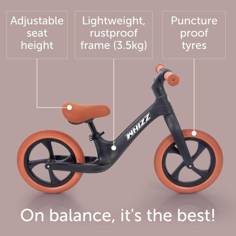Whizz Balance Bike, Learning SPACE