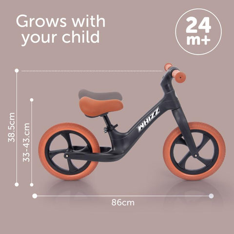 Whizz Balance Bike, Learning SPACE