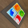 Light Up Sensory Floor Tile Kit (4 Tiles + Adaptor + Surround)