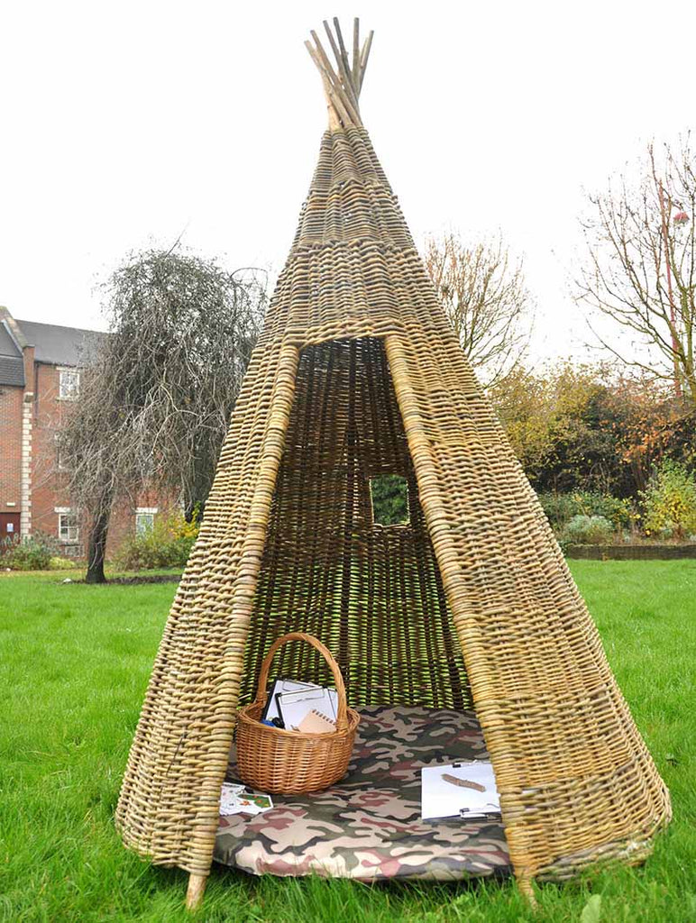 Wigwam Mat for Willow Wigwams-Cosy Direct, Den Accessories, Den Making Materials, Mats, Mats & Rugs, Outdoor Dens, Playmat, Sensory Dens, Wicker & Willow Dens-Learning SPACE