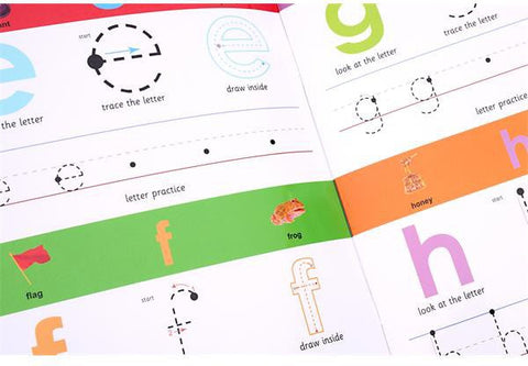 Wipe Clean Activity Book - Alphabet Lower Case Letters-Dyslexia,Early Years Books & Posters,Eco Friendly,Learn Alphabet & Phonics,Learning Difficulties,Ormond,Primary Literacy,Primary Travel Games & Toys,Stock-Learning SPACE