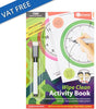 Wipe Clean Activity Book - Time-Calmer Classrooms,Early Years Maths,Helps With,Life Skills,Maths,Ormond,Primary Maths,S.T.E.M,Stock,Time,Transitioning and Travel-Learning SPACE