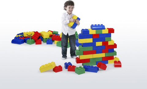 Wise Big Block Building Set-Building Blocks,Engineering & Construction,Gifts For 6-12 Months Old,Maths,Matrix Group,Playlearn,Primary Maths,S.T.E.M,Shape & Space & Measure,Stacking Toys & Sorting Toys,Tactile Toys & Books-Learning SPACE