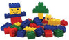 Wise Big Block Building Set-Building Blocks,Engineering & Construction,Gifts For 6-12 Months Old,Maths,Matrix Group,Playlearn,Primary Maths,S.T.E.M,Shape & Space & Measure,Stacking Toys & Sorting Toys,Tactile Toys & Books-Primary Colours-PLNBB042PC-Learning SPACE