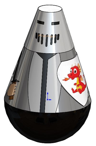 Wobbly Characters Teetering Softplay Characters, Knight Learning SPACE