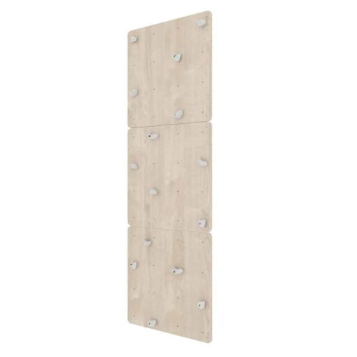 Wood Effect Climbing Wall, White Learning SPACE