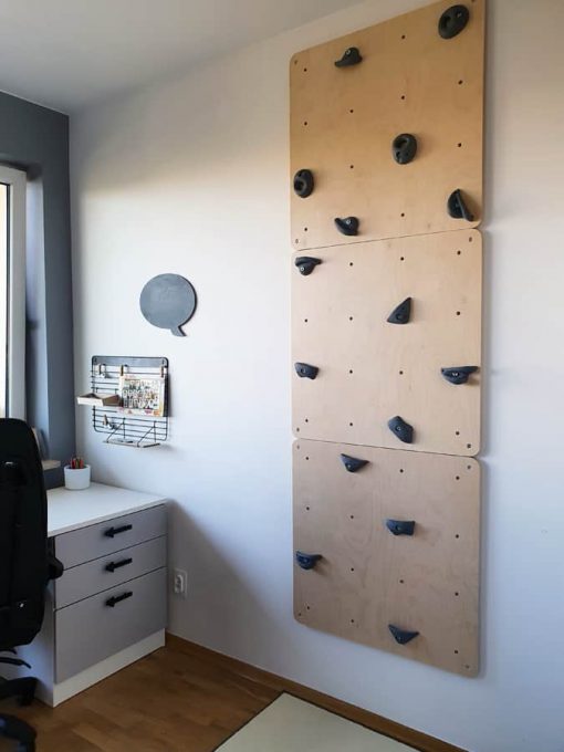 Wood Effect Climbing Wall, Learning SPACE