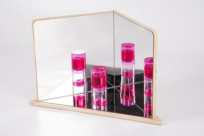 Wooden 4-Way Mirror, Learning SPACE