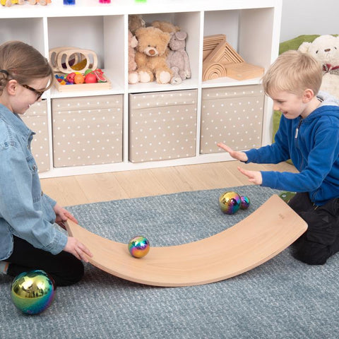Wooden Balance Board-Dropship,Gross Motor and Balance Skills,Imaginative Play,Technology & Design,TickiT-Learning SPACE