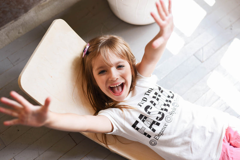 Wooden Balance Rocking Board, Learning SPACE