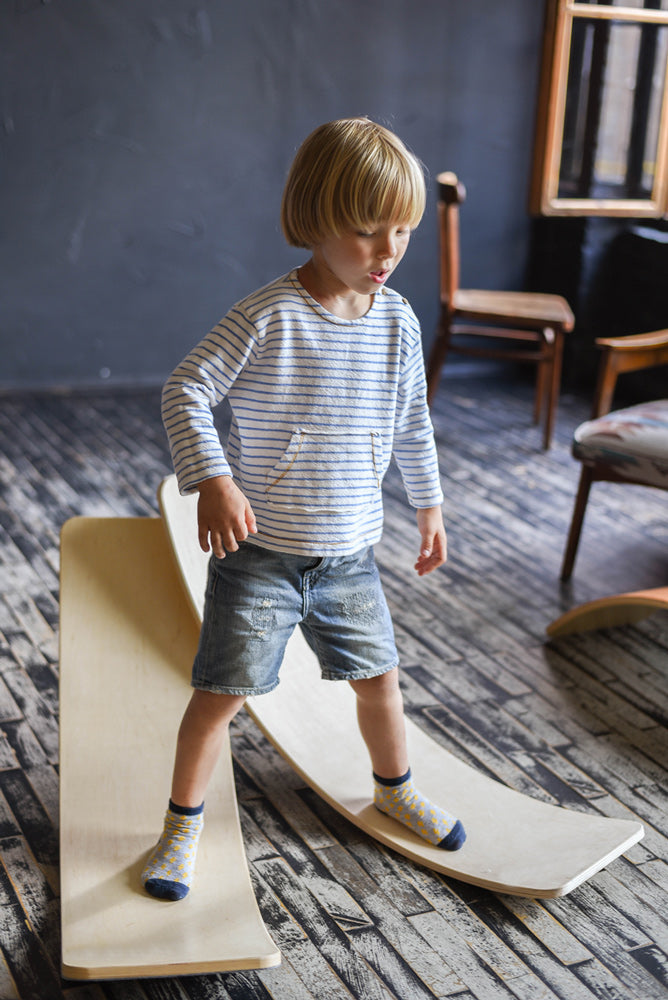Wooden Balance Rocking Board, Learning SPACE